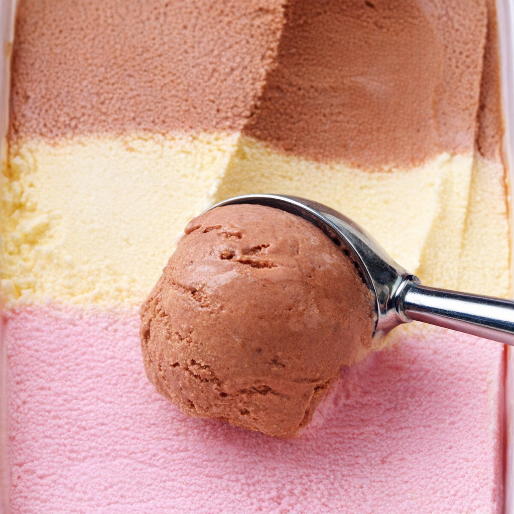 Helado napolitano 