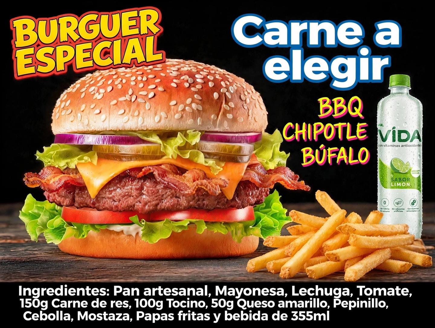 Burguer Especial Combo 