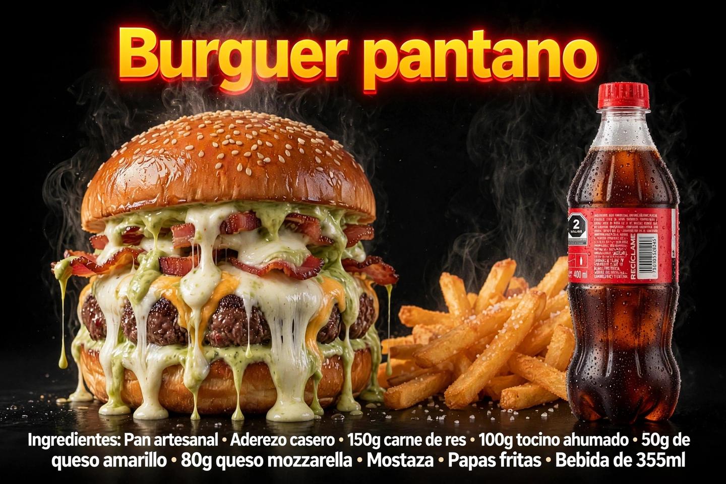 Burguer Pantano Combo 