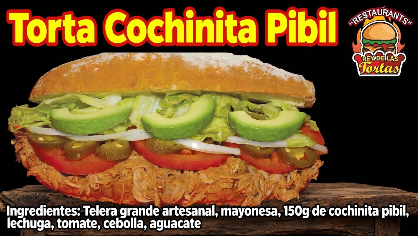TORTA COCHINITA PIBIL COMBO 