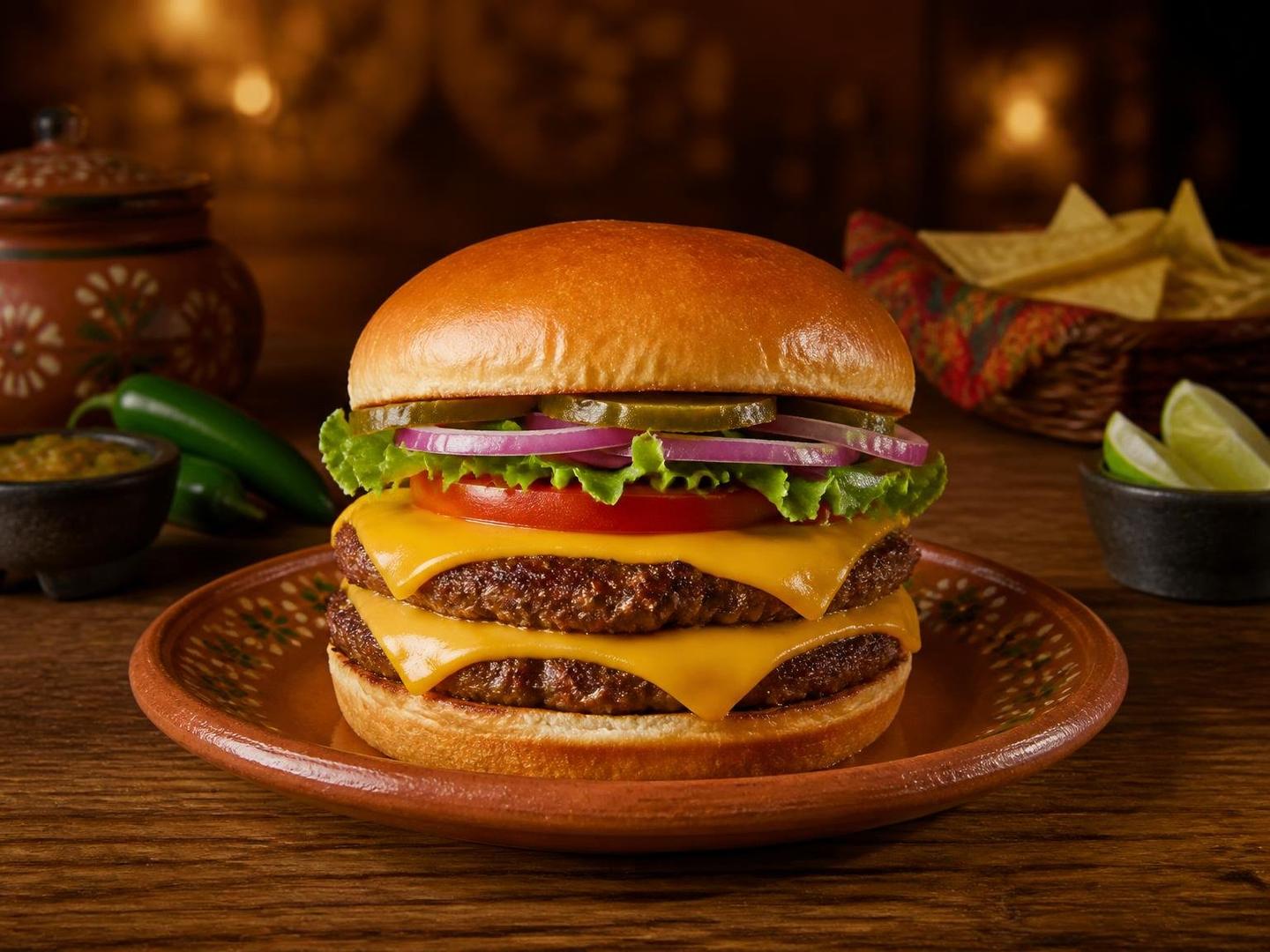 Hamburguesa Guacamole Bacon