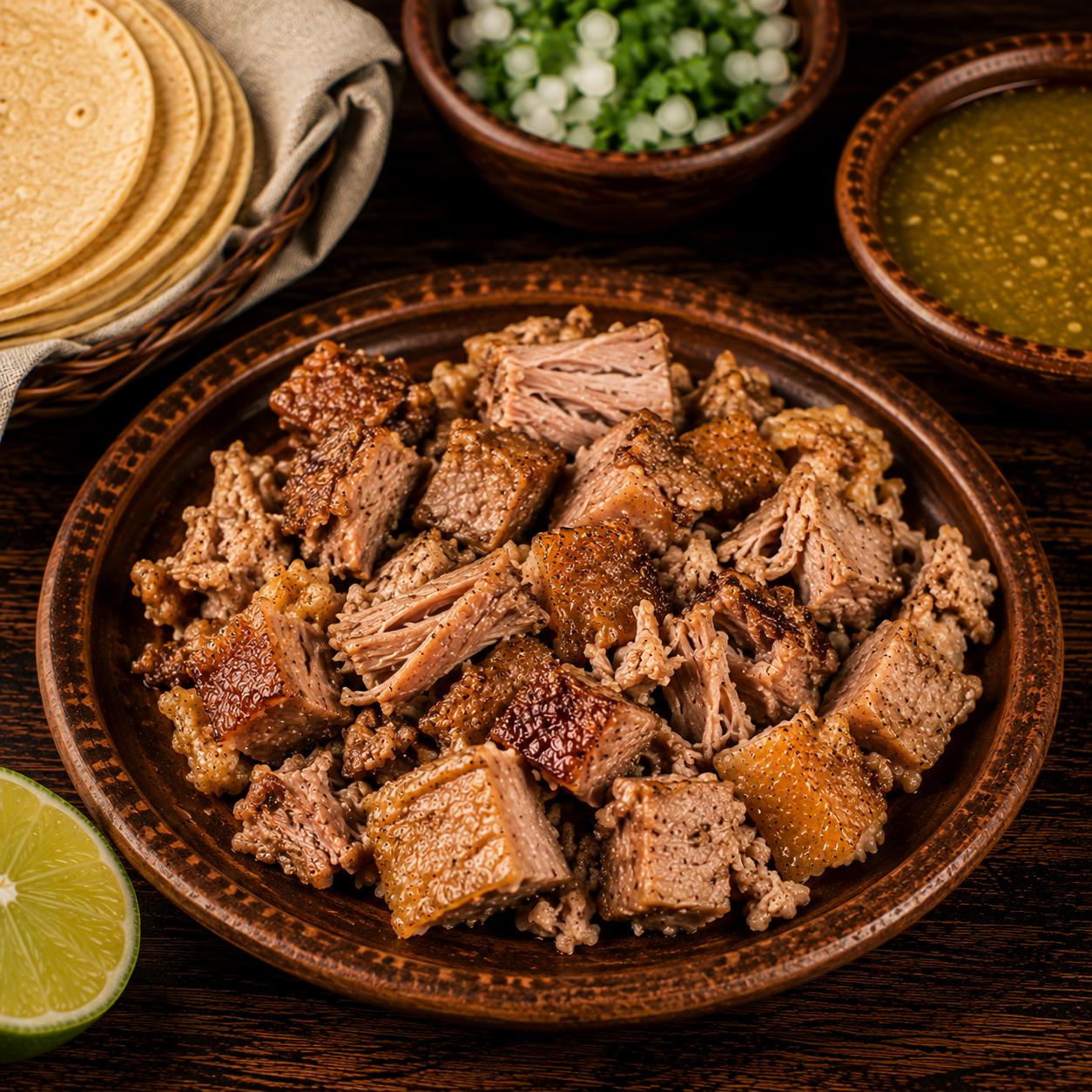 1/4 Kg de carnitas