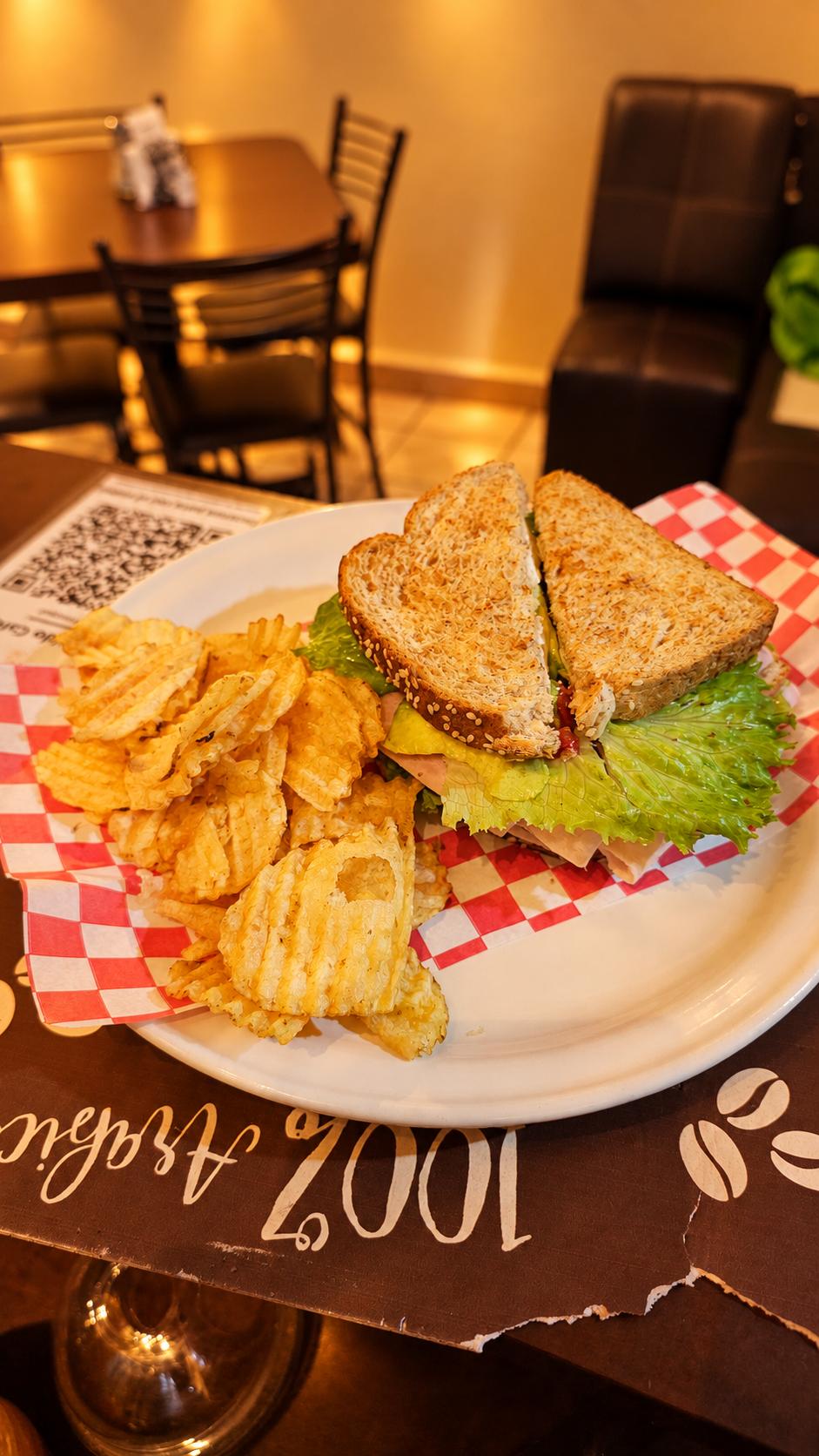 Sándwich de Pechuga de Pavo