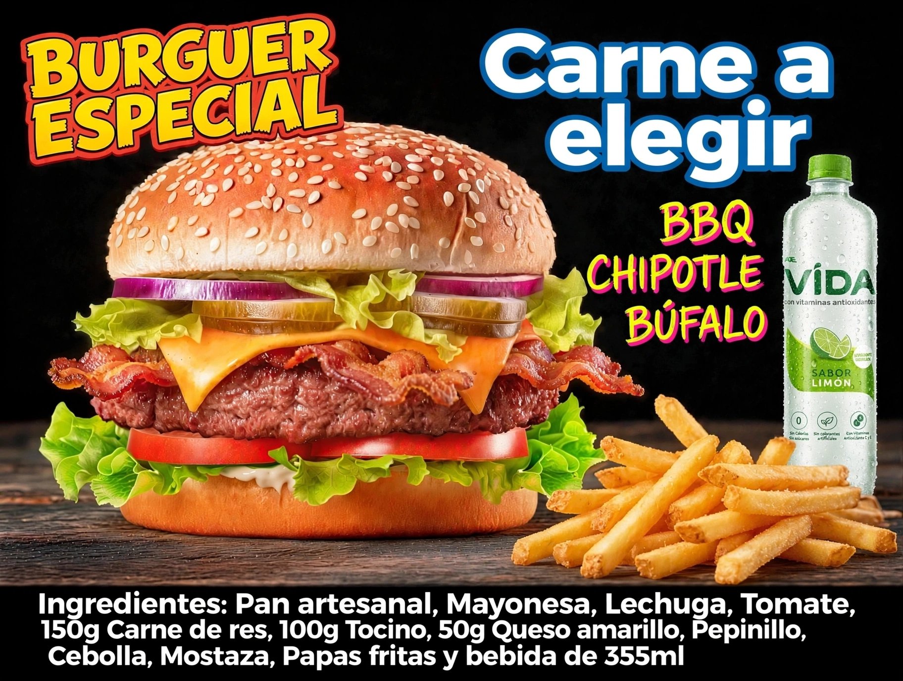 Burguer Especial Combo 