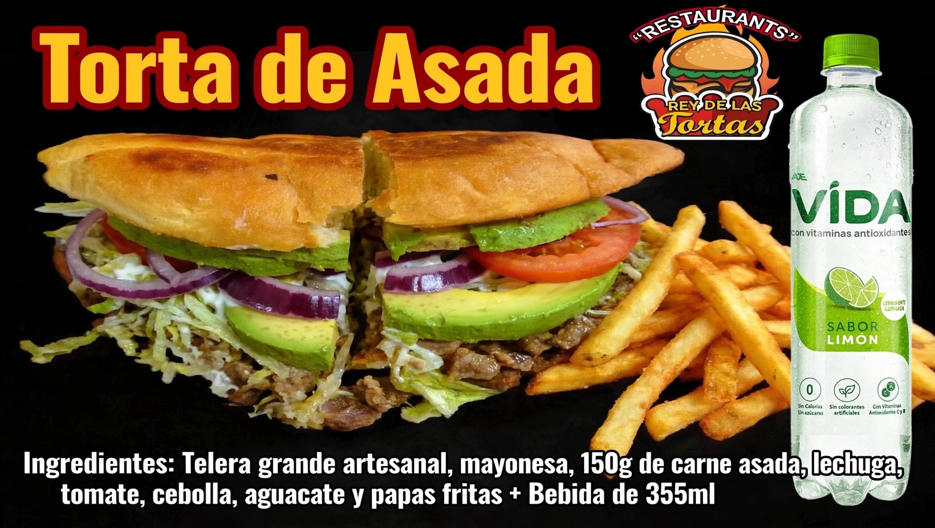 TORTA ASADA COMBO