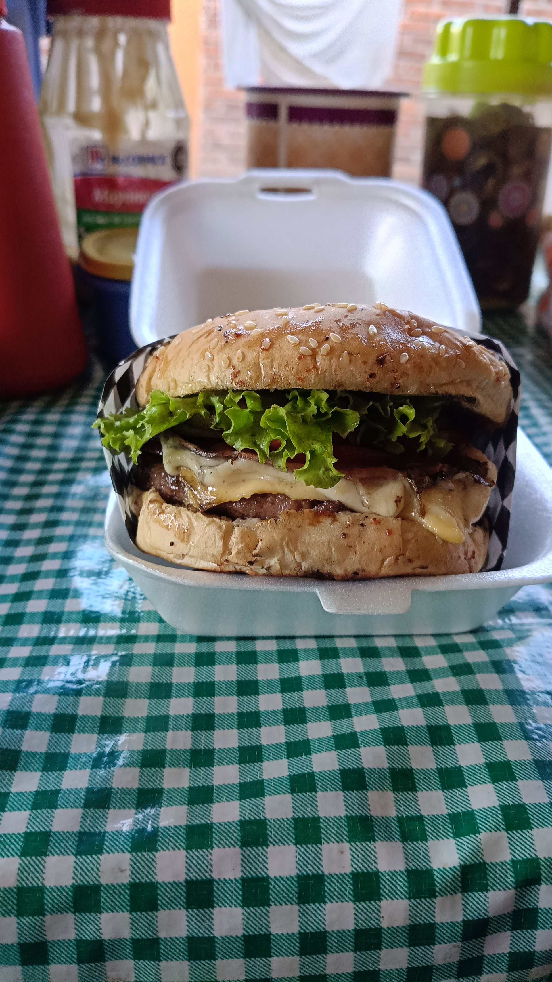 Hamburguesas hawaiana 