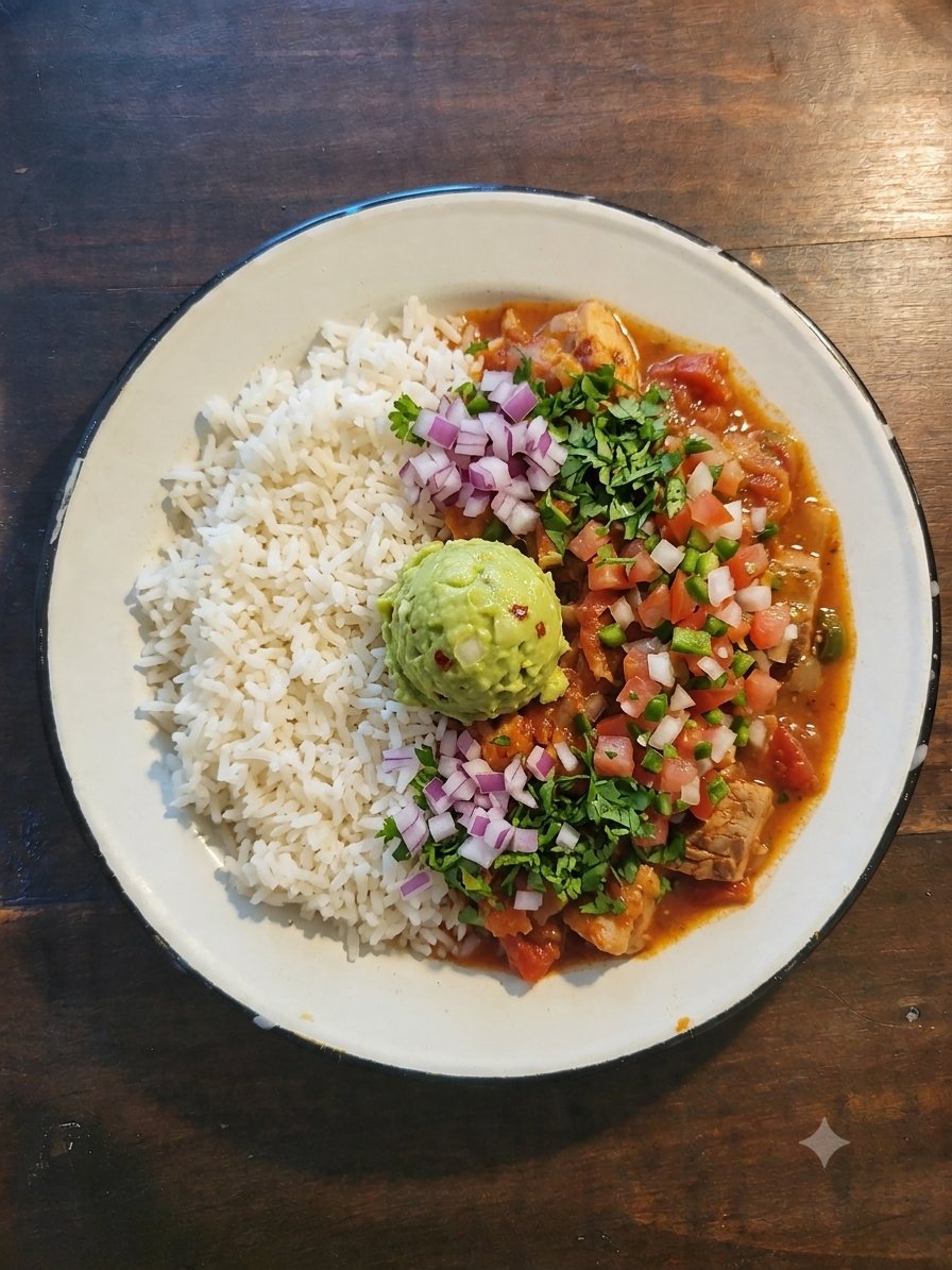 Guisado de Tilapia a la Mexicana Light