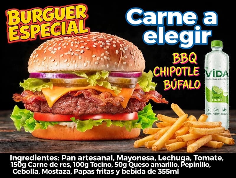 Burguer Especial Combo 