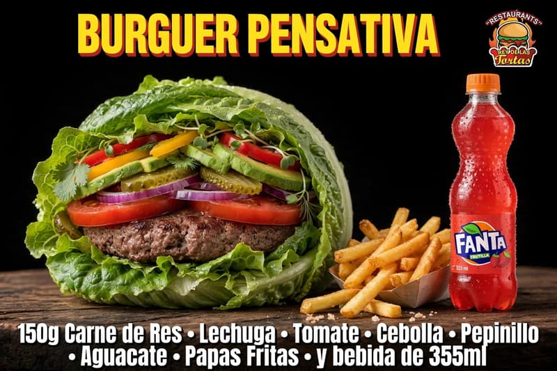 Burguer Pensativa Combo 
