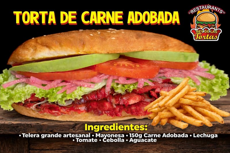 TORTA DE CARNE ADOBADA COMBINADA 