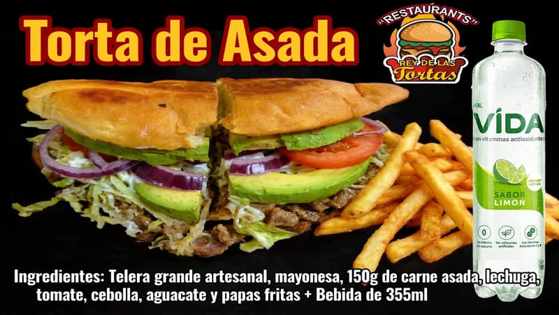 TORTA ASADA COMBO