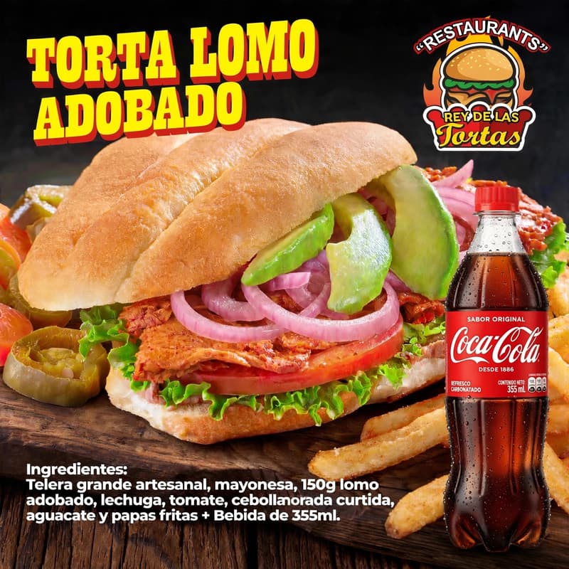 TORTA DE LOMO ADOBADO COMBO 