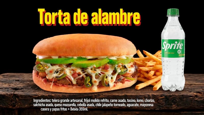 TORTA ALAMBRE COMBO 