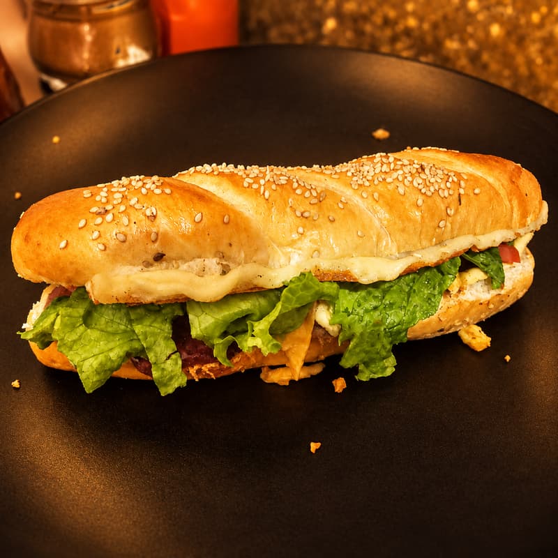 Baguette Con Pollo
