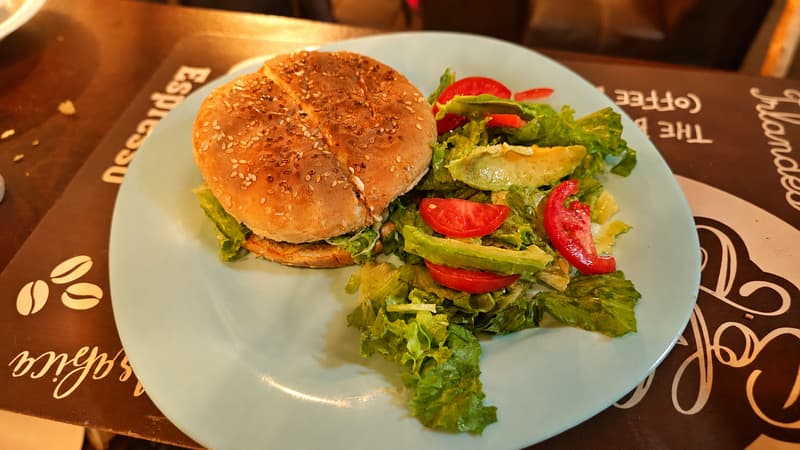 Hamburguesa Latido Con Queso