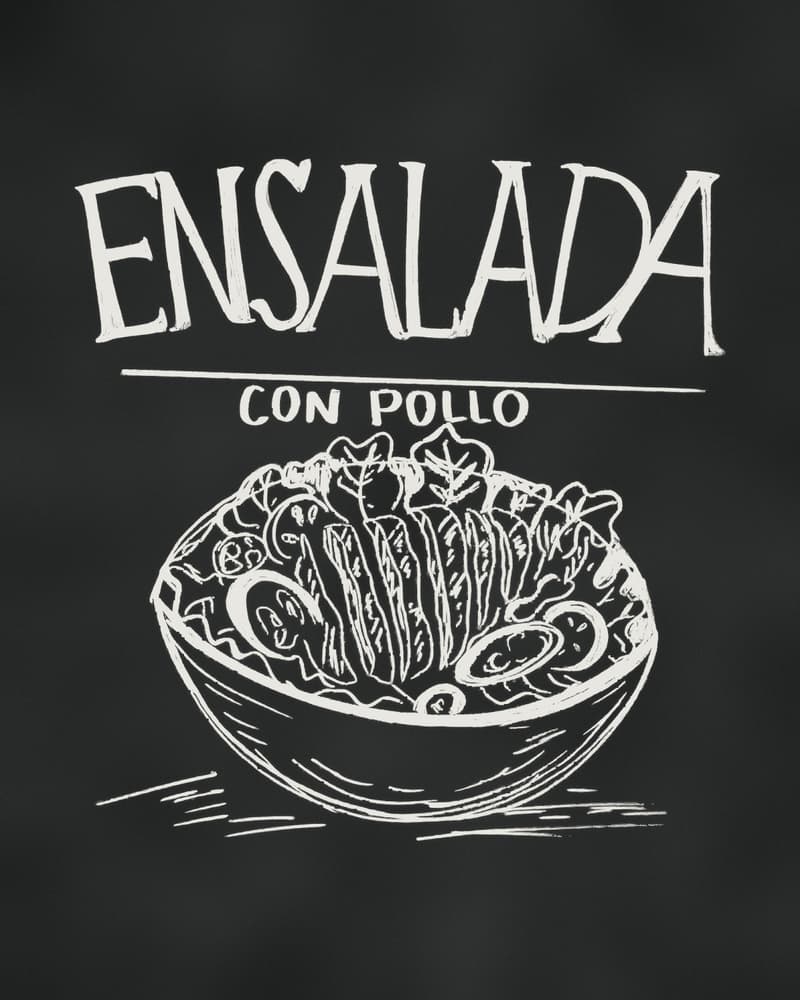 Ensalada con Pollo