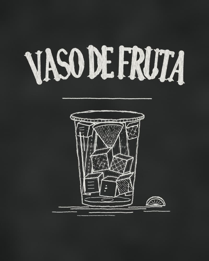 Vaso de fruta
