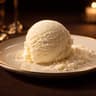 Helado de vainilla