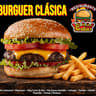 Burguer clásica con papas