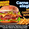Burguer Especial Con Papas Fritas