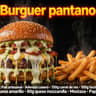 Burguer Pantano Con Papas Fritas