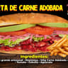 TORTA DE CARNE ADOBADA COMBINADA
