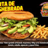 TORTA DE DESHEBRADA CON PAPAS FRITAS