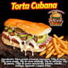 TORTA CUBANA CON PAPAS FRITAS