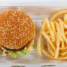 Hamburguesa sencilla con papas