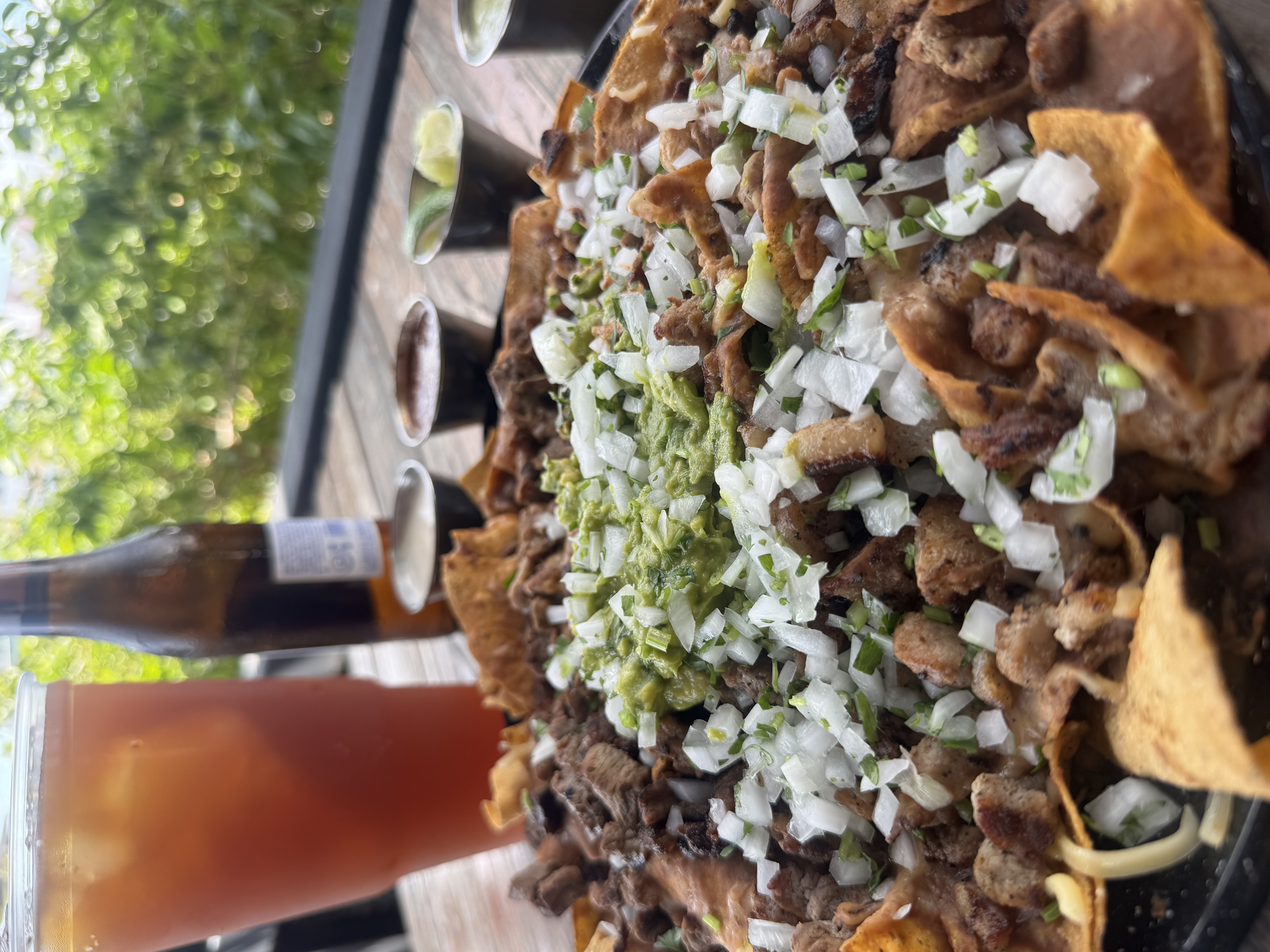 Nachos Bistec Medianos