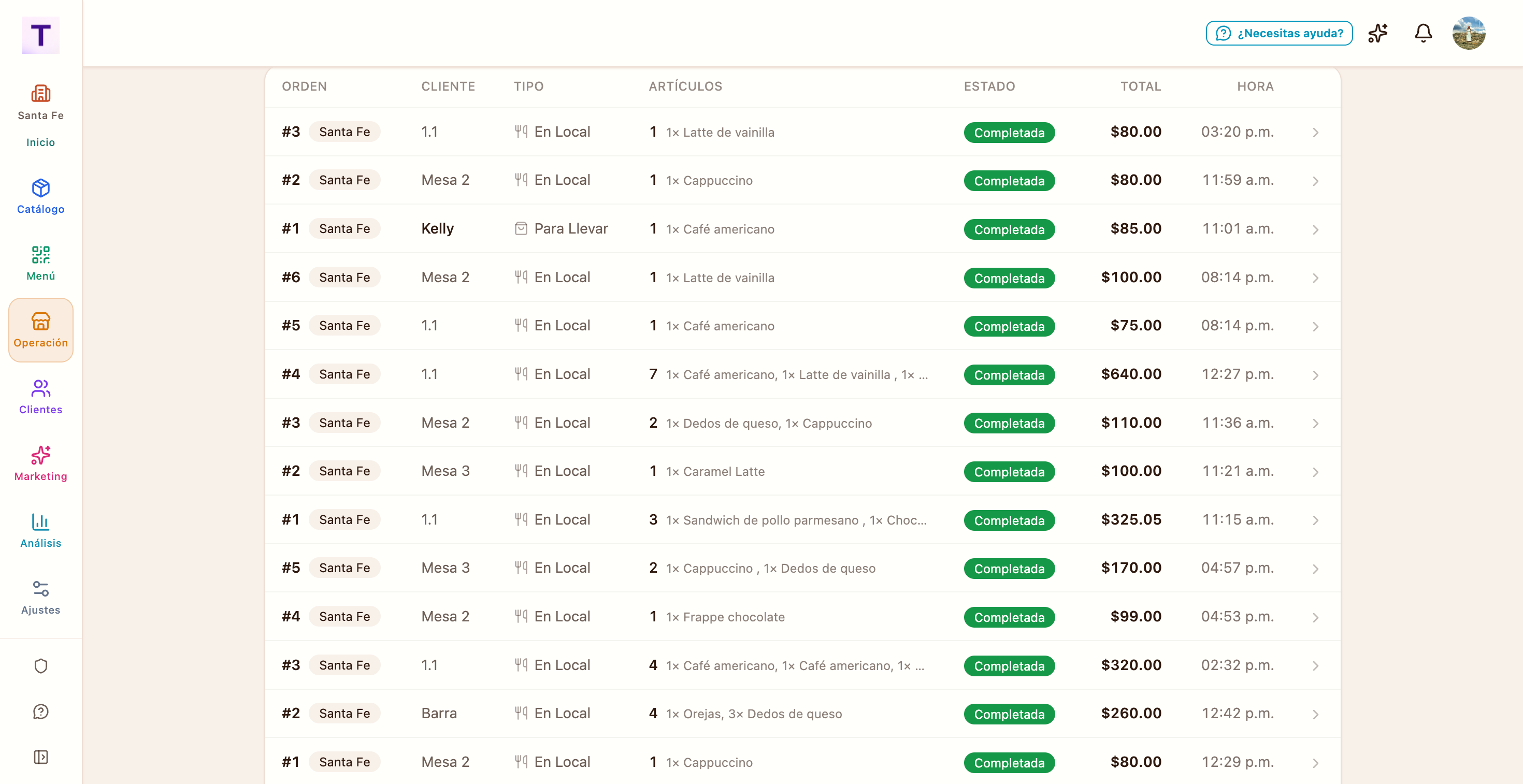 ¿Prefieres papel? Imprime la comanda y el ticket automáticamente